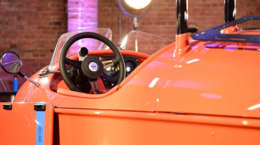 Morgan Super3 - studio steering wheel