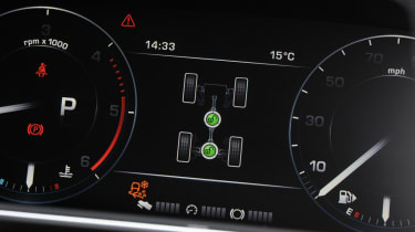 Range Rover Sport SDV6 dials