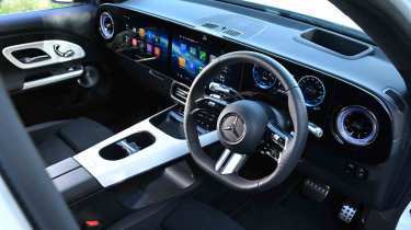 Mercedes GLB electric - dashboard