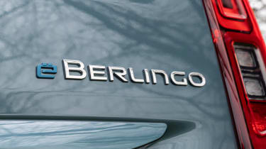 2024 Citroen e-Berlingo - rear &#039;e-Berlingo&#039; badge