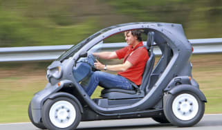 Renault Twizy Driving
