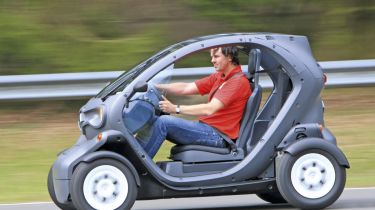 Renault Twizy Driving