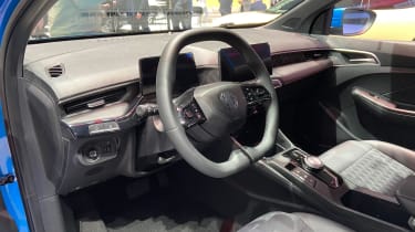MG3 on Geneva Motor Show stand - dashboard