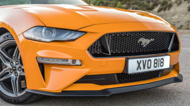 2018 Ford Mustang front close up