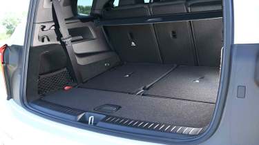 Mercedes GLB electric - boot, third-row folded