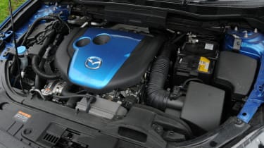 Mazda CX-5 engine detail