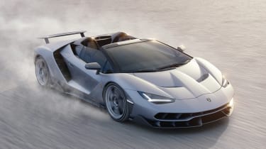Lamborghini Centenario Roadster tracking