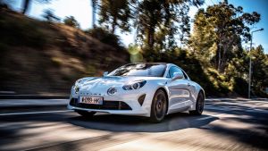 Alpine A110 - front n/s tracking