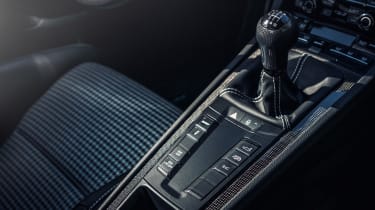 Porsche 911 R ride review - centre console