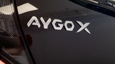 Toyota Aygo X Hybrid Ellis Hyde - Aygo X badge