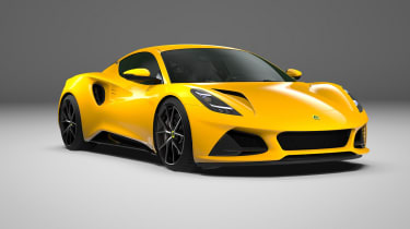 Lotus Emira yellow