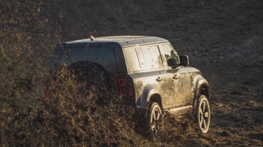 Land Rover Defender rear mud