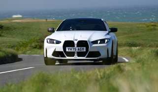 BMW M4 Competition - front cornering