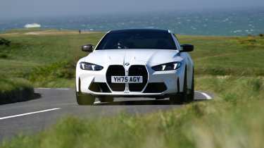 BMW M4 Competition - front cornering