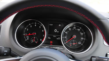 VW Polo GTI 2015 dials