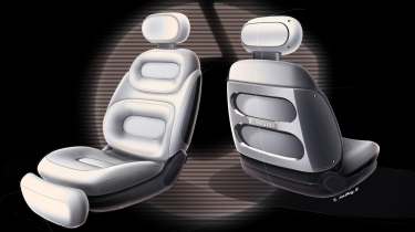 Sketches of the new Smart #5 mid-size SUV - seats 