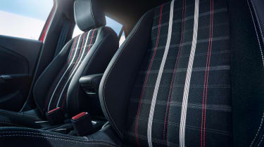 Vauxhall Corsa-e Anniversary Edition seats