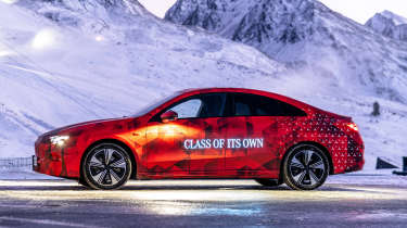 Mercedes CLA prototype - side