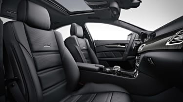 Mercedes CLS 63 AMG front seats