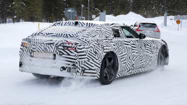 Jaguar Type 00 (camouflaged) - rear 3/4 cornering