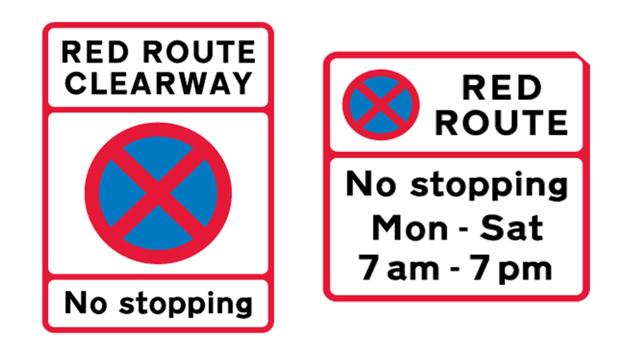 red route clearway