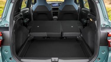 Vauxhall Frontera Hybrid - boot space seats down