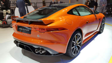 Jaguar F-Type SVR revealed in Geneva 2016 - Rear