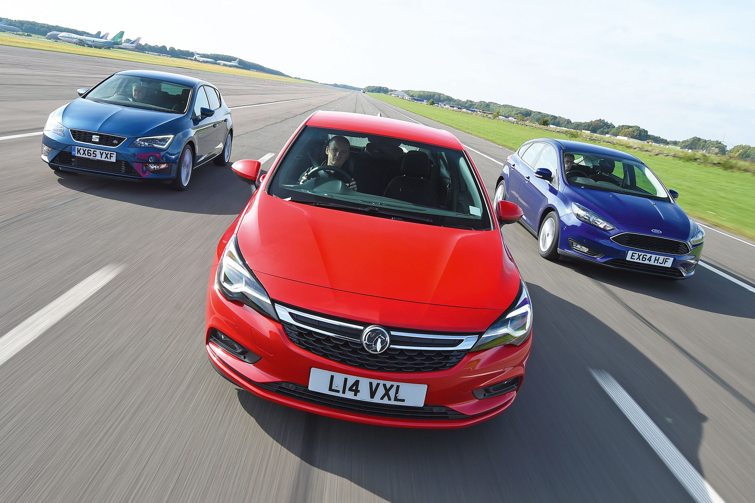 Vauxhall Astra Vs Seat Leon Ford Focus Auto Express