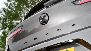Vauxhall Astra UK - rear badge