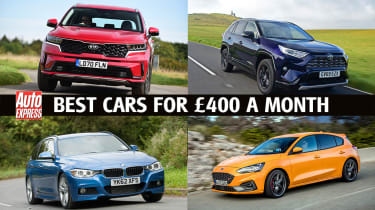 Best new cars for under £400 per month - header