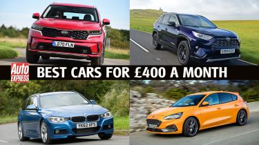 Best new cars for under £400 per month - header
