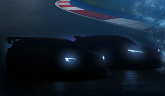 New Subaru Performance B and E-STI teaser - front 