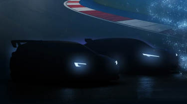 New Subaru Performance B and E-STI teaser - front 