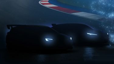 New Subaru Performance B and E-STI teaser - front 