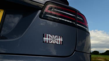 Tesla Model S Plaid - Plaid badge