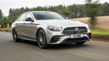 Mercedes E-Class - front tracking