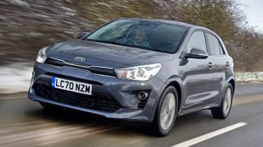 Kia Rio facelift - front