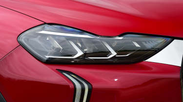 Volvo EX30 vs DS 3 E-Tense - DS 3 E-Tense front headlight 