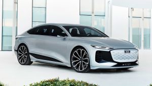 Audi A6 e-tron concept - side/front