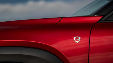 Mazda MX-30 R-EV - front wing badge