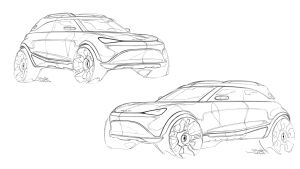 Smart SUV - sketches