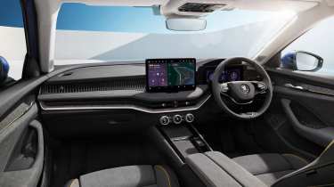 Skoda Superb iV - dashboard