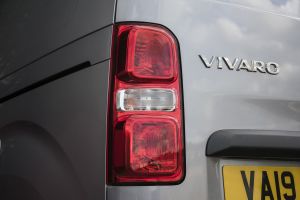 Vauxhall Vivaro van - rearlight