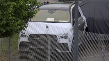 Mercedes GLE spied 2018 camo