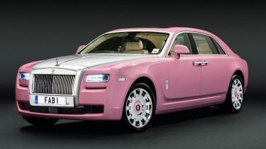 Pink Rolls-Royce