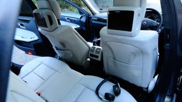Mercedes E350 CDI Estate rear seats