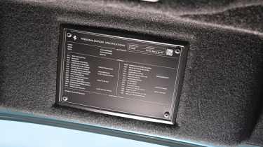 Ferrari Roma Spider - plaque