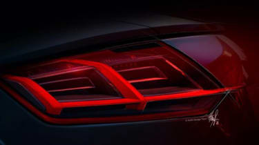 New Audi TT 2014 taillights 
