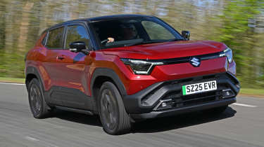Suzuki e Vitara prototype - front tracking