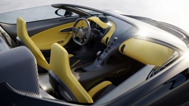 Bugatti W16 Mistral - cabin